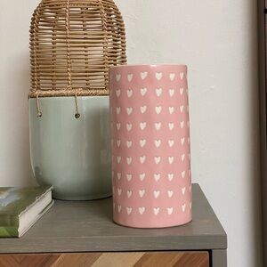 Bouqs Mini Hearts Vase - 8” tall